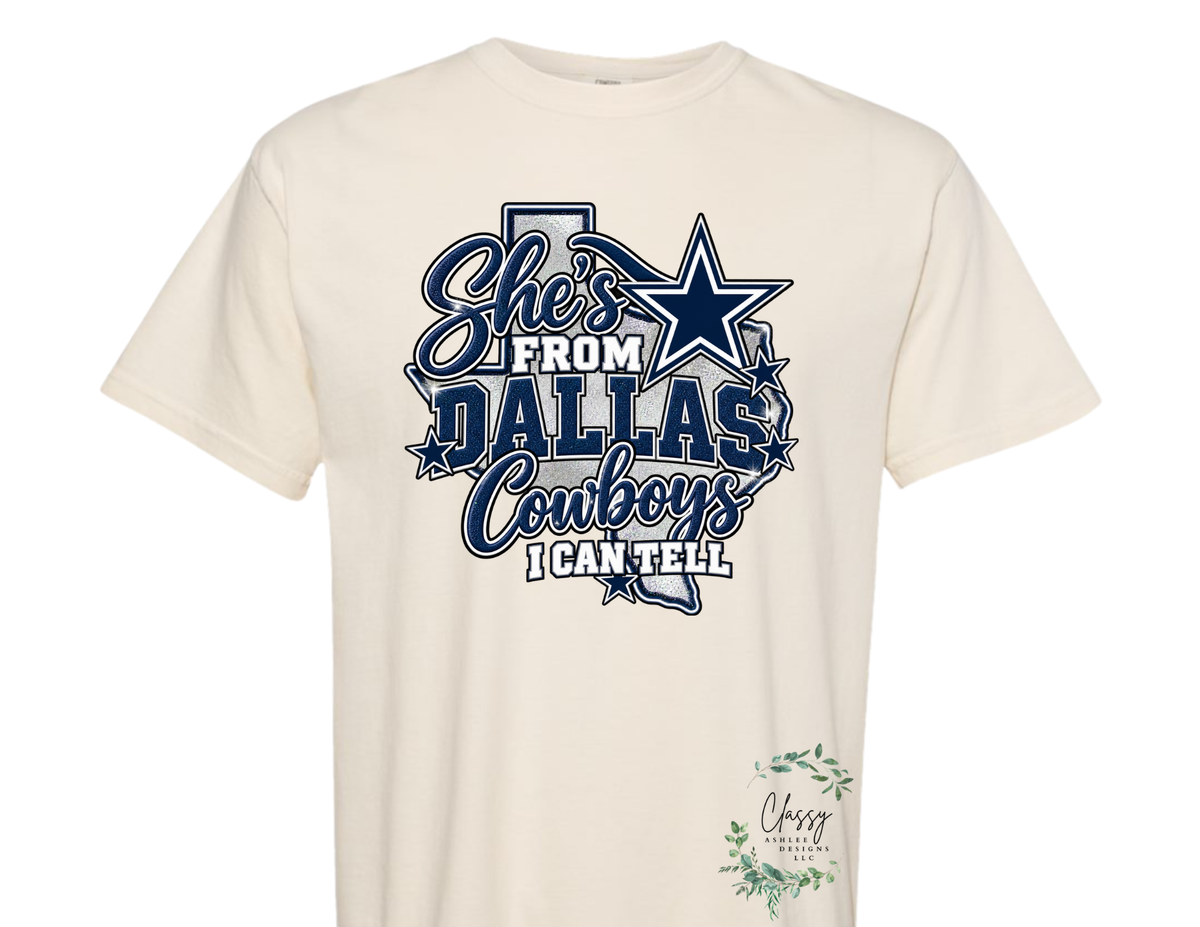 She’s from Dallas Cowboys