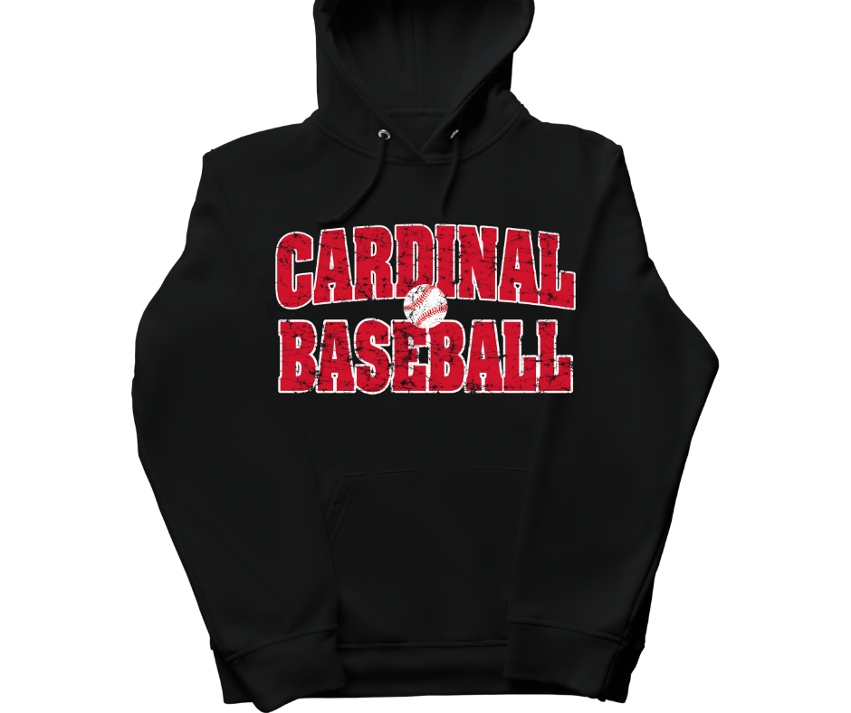 Cardinal Baseball Hoodie