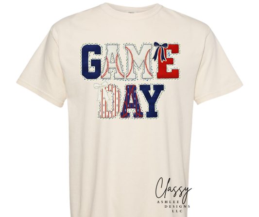 Game Day Faux Patches
