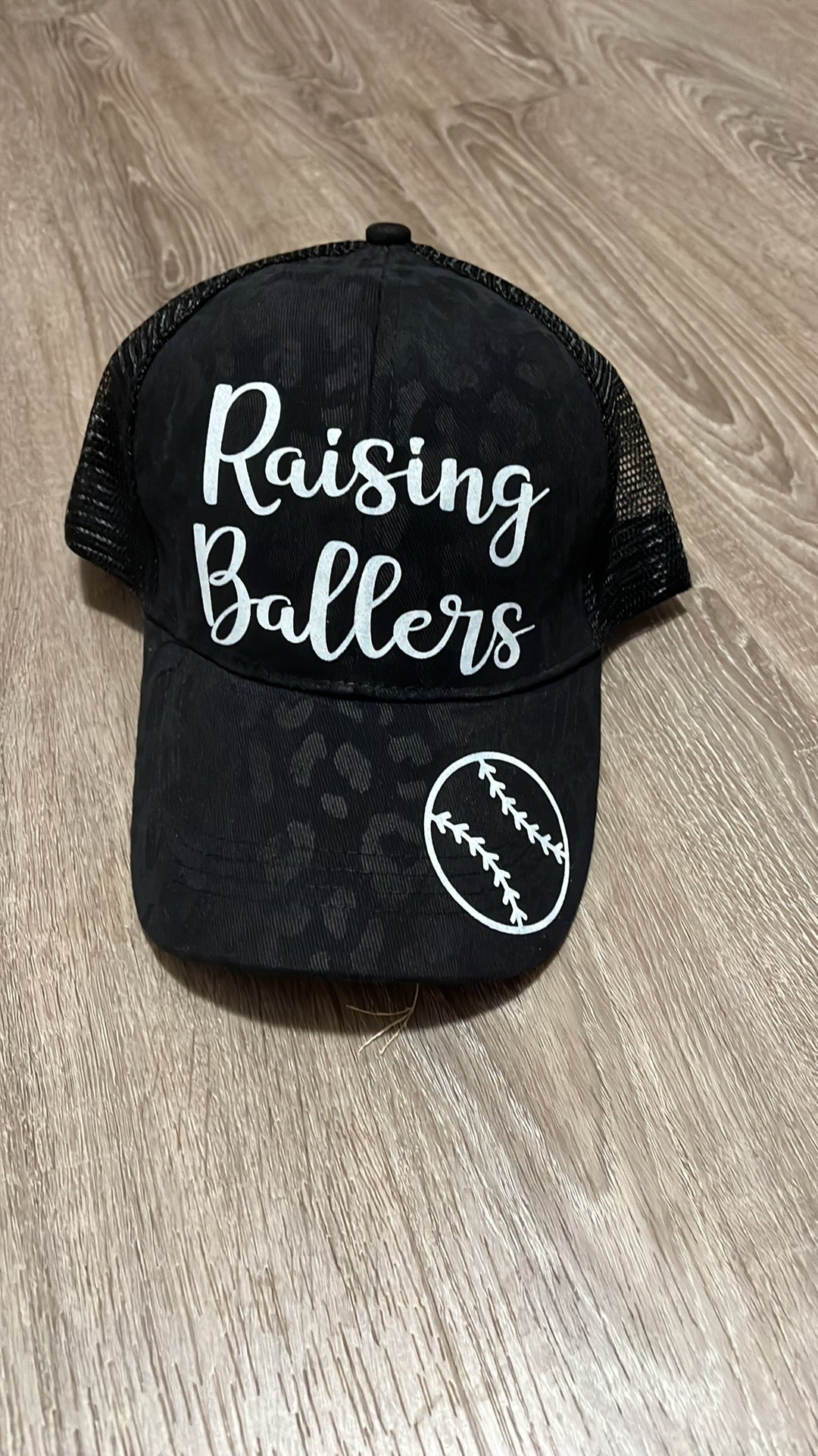 Raising Ballers ponytail hat