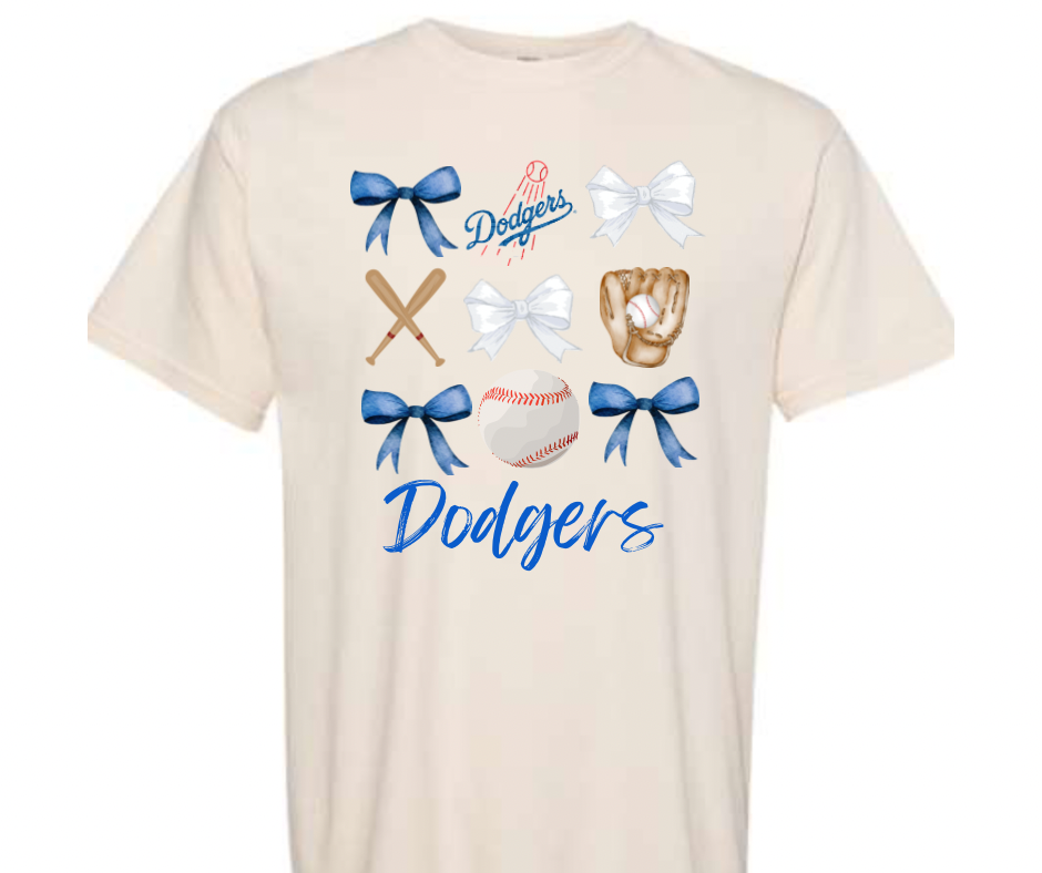 LA Dodgers Bows