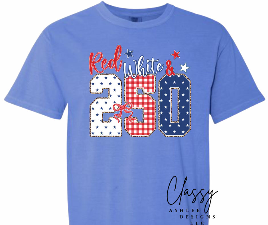 Red White and 250
