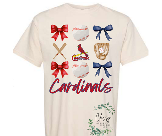 St Louis Cardinals Bows