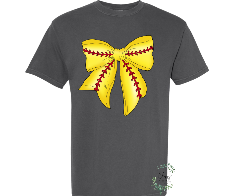 Softball Bow Shirt