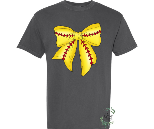 Softball Bow Shirt
