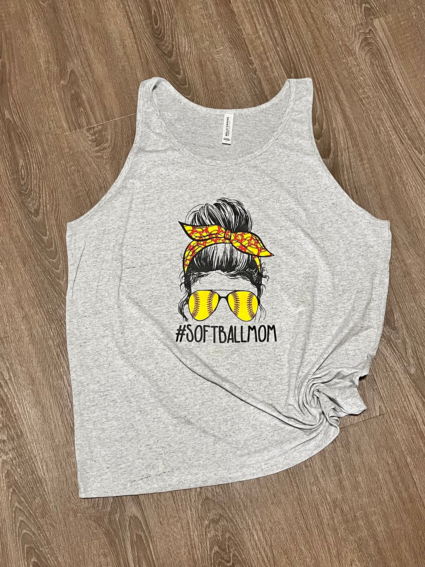 Softball mom tank