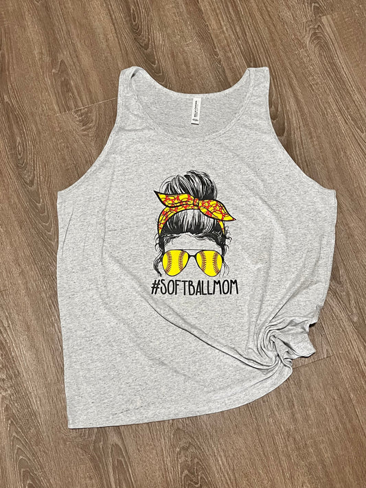 Softball mom tank