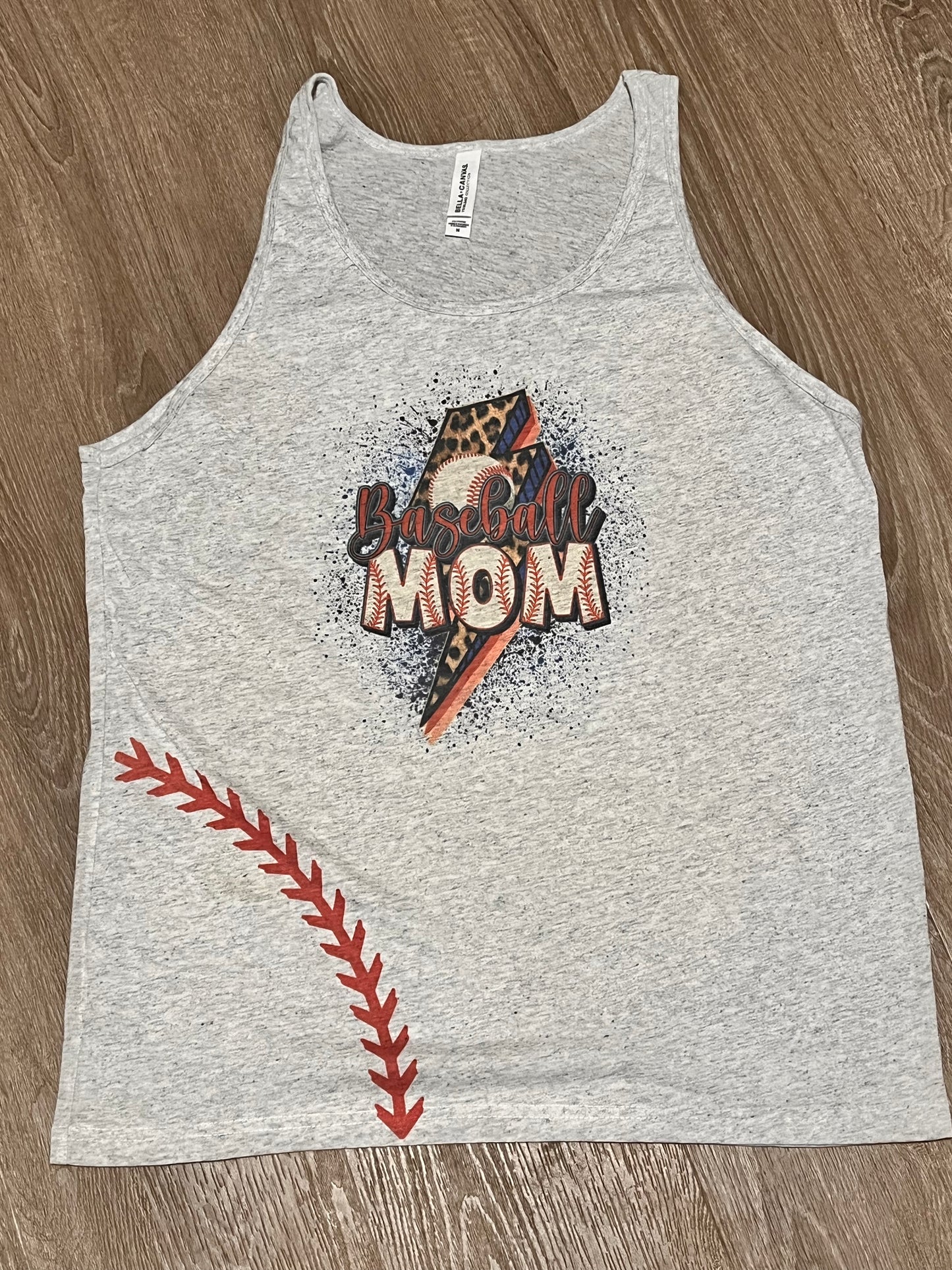 Baseball Mom thread Tank