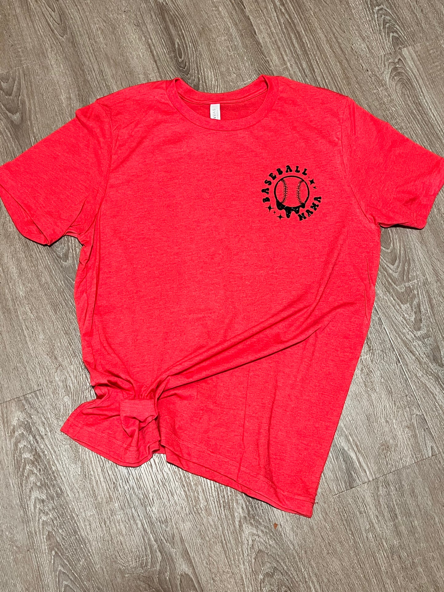 Glitter Loud baseball mom