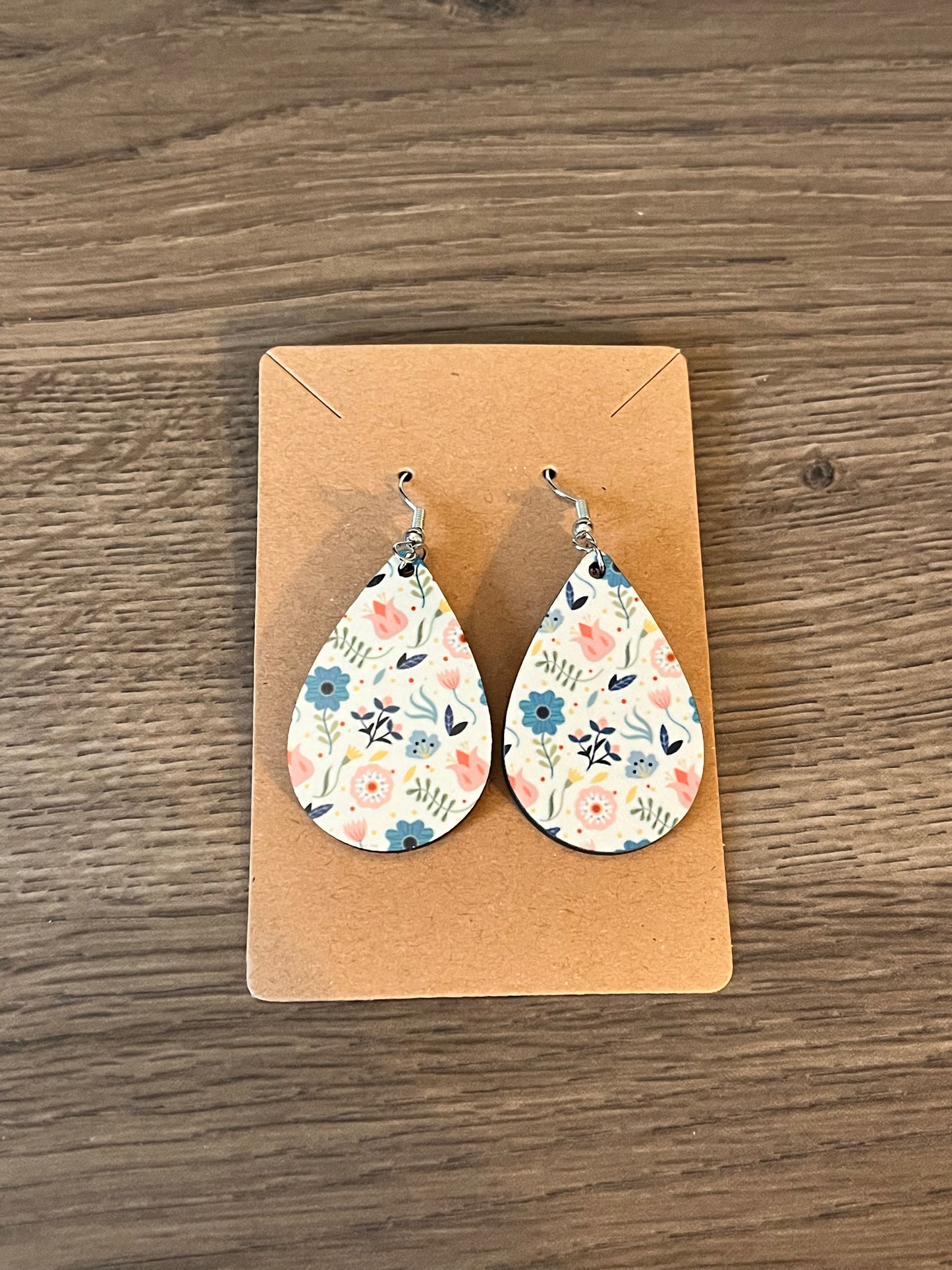 Flower earrings