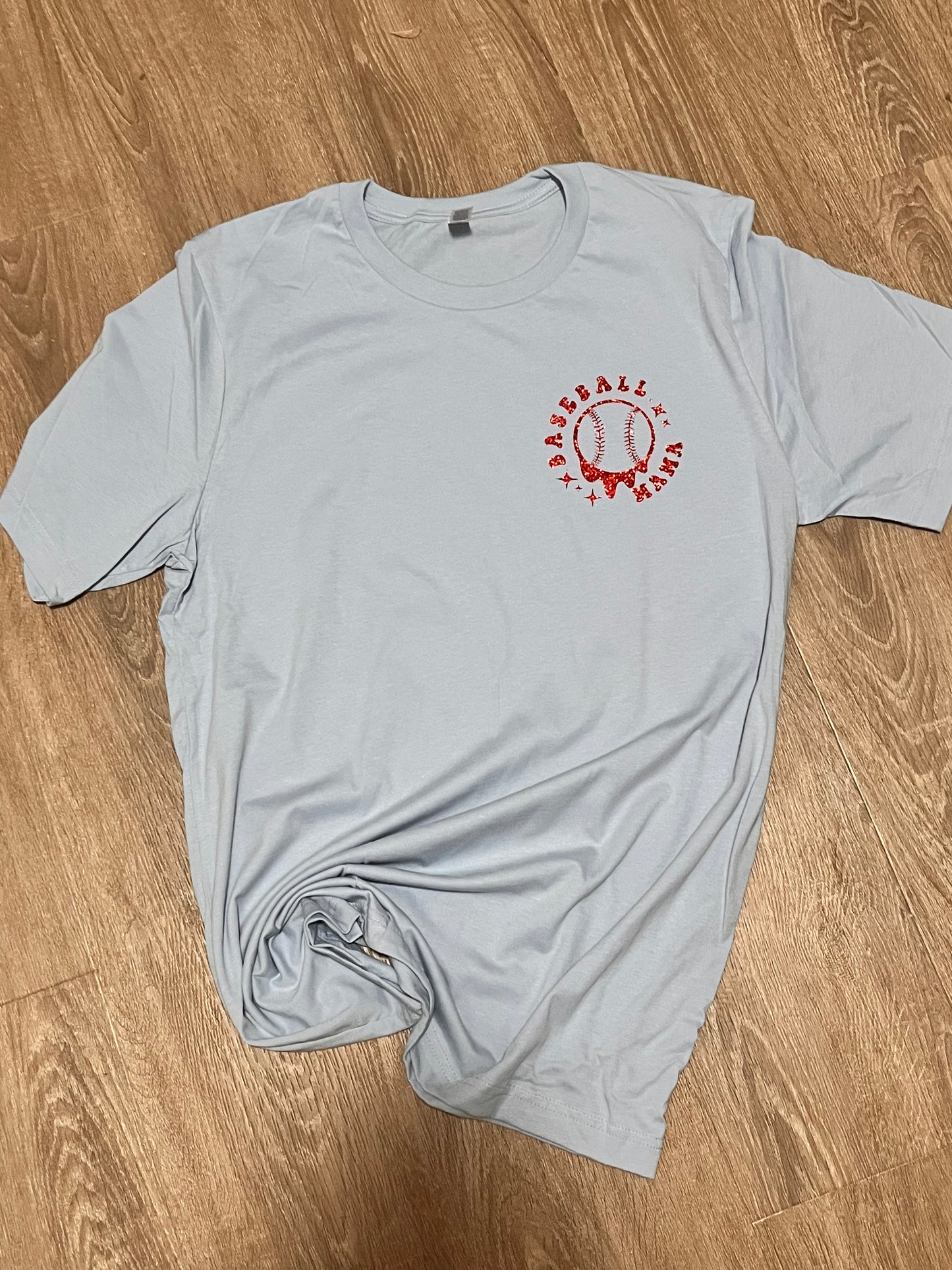 Glitter Loud baseball mom