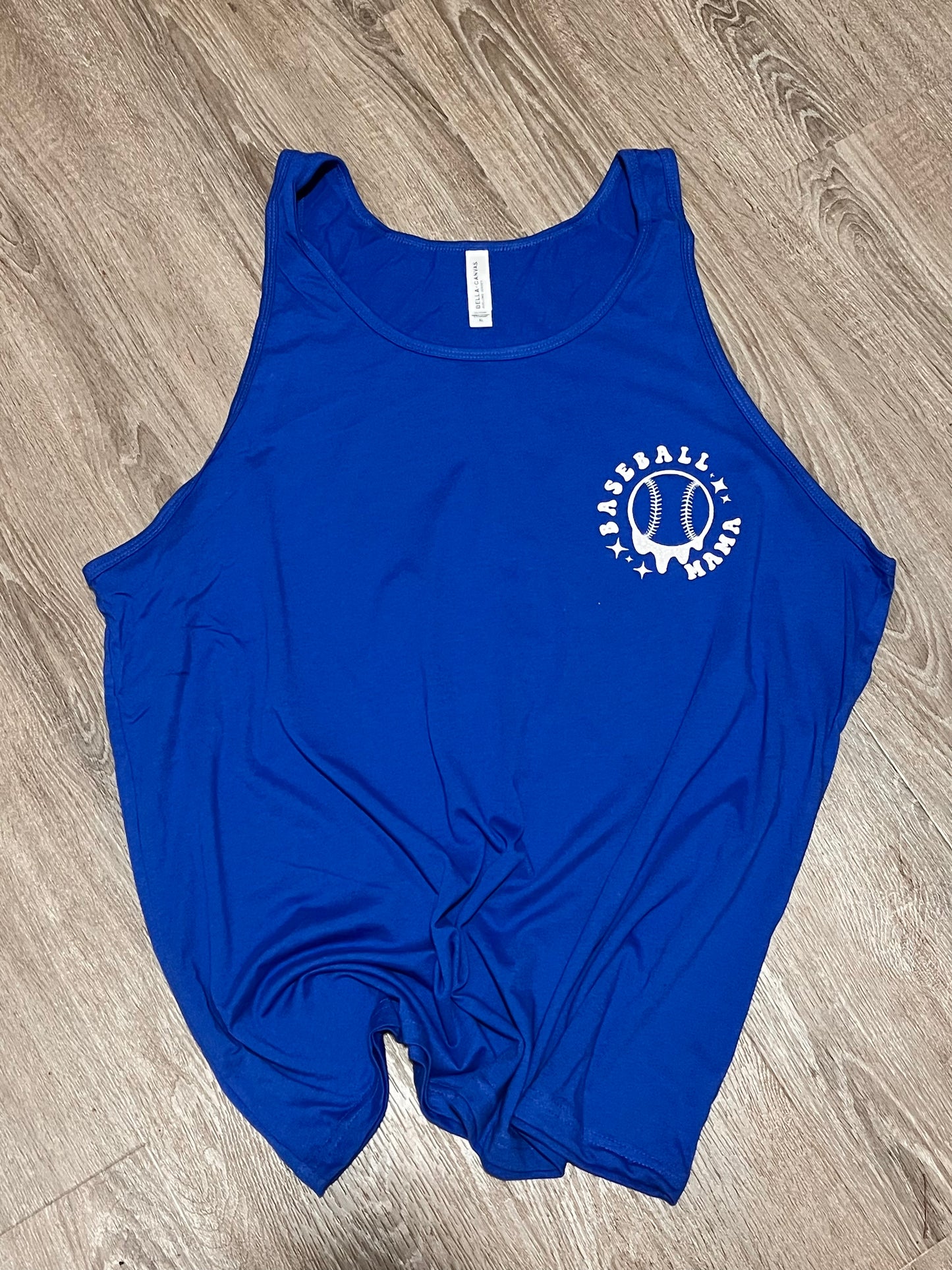 Mom Against white baseball pants