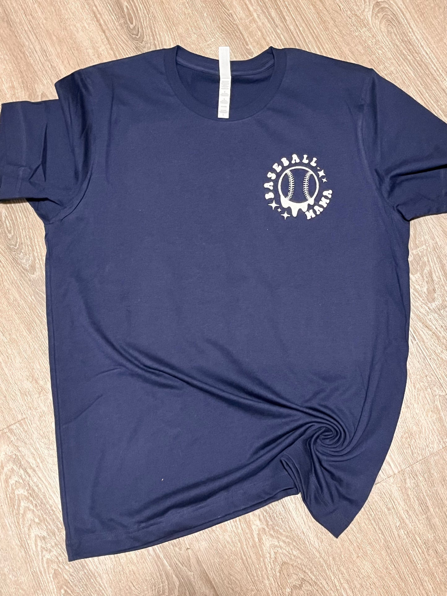 Glitter Loud baseball mom